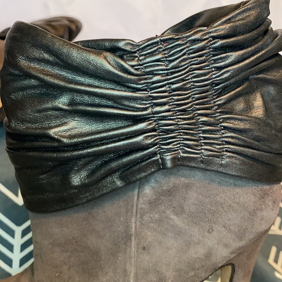 L.A.M.B. Suede Slouch Booties - Picture 7 of 8